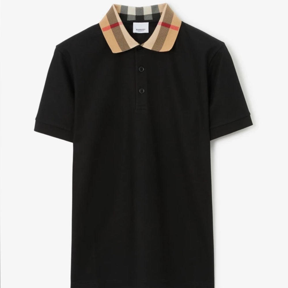 Burberry cotton polo shirt